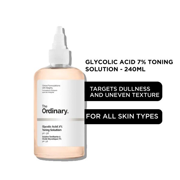 The Ordinary Glycolic Acid 7% Toning Solution 240ml