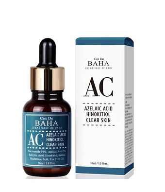 Cos De BAHA Alcohol Free Acne Treatment Intensive Facial Serum (AC) 30ml